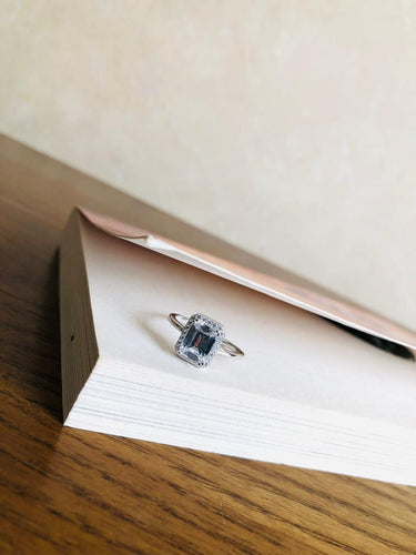 925 Silver Twilight Spark Ring
